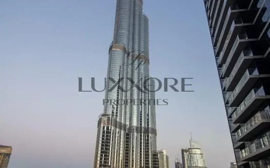 Burj Khalifa View | Luxury 3BR | High Floor