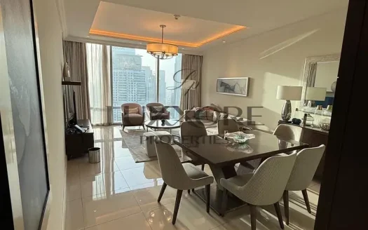 Luxury Living | Full Burj View | High Floor
