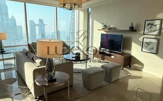 Fully Furnished | Burj Khalifa View | High Floor