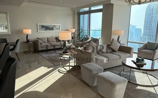 Fully Furnished | Burj Khalifa View | High Floor